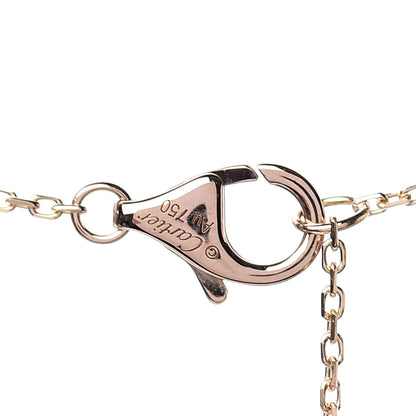 Cartier 18K Pink Gold Diamond Black Onyx XS Amulette de Cartier Pendant Necklace 5 of 8