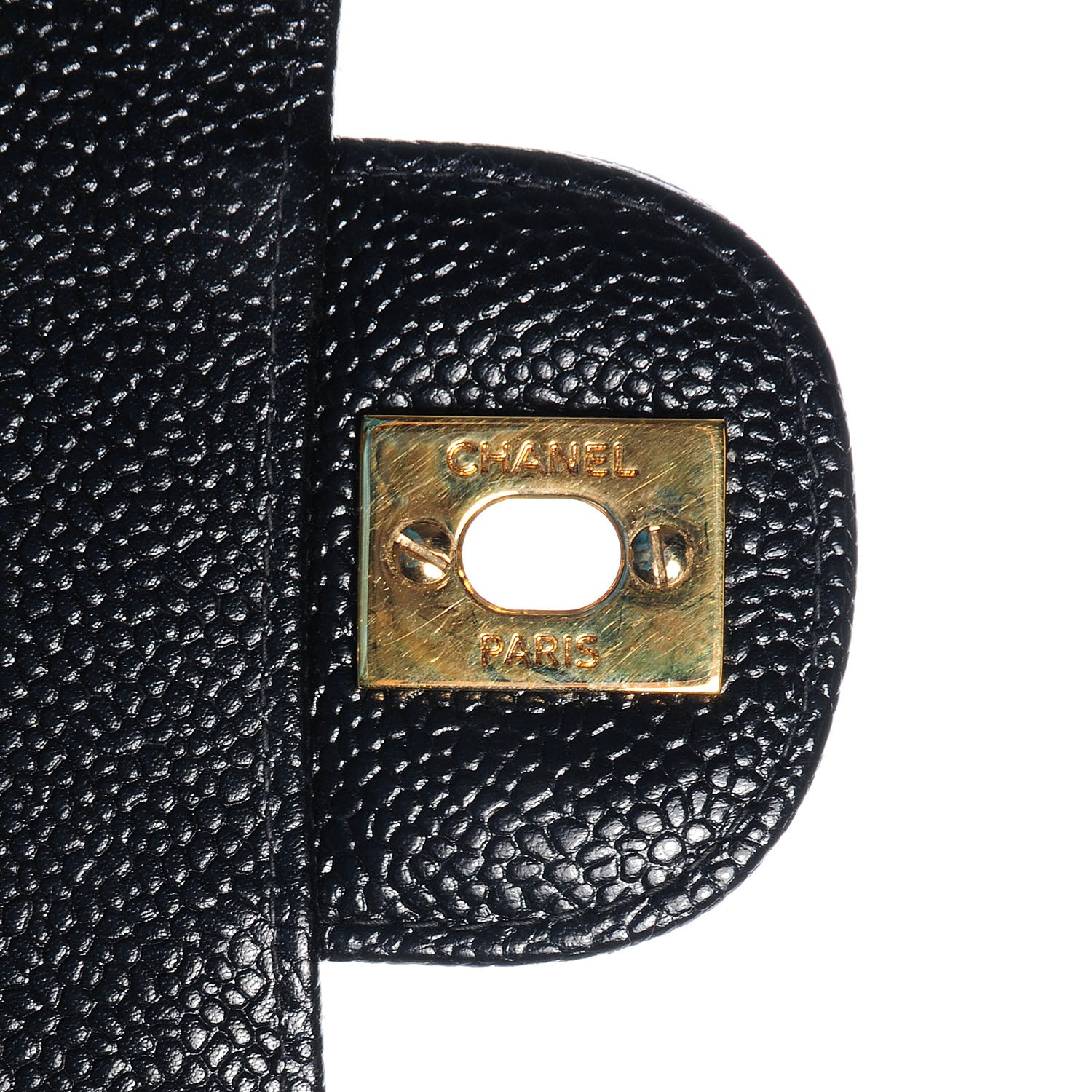 Chanel Caviar Jumbo Single Flap Black 7 of 9