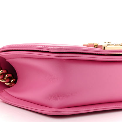 Chanel Calfskin Quilted Small Boy Flap Pink 9 of 10