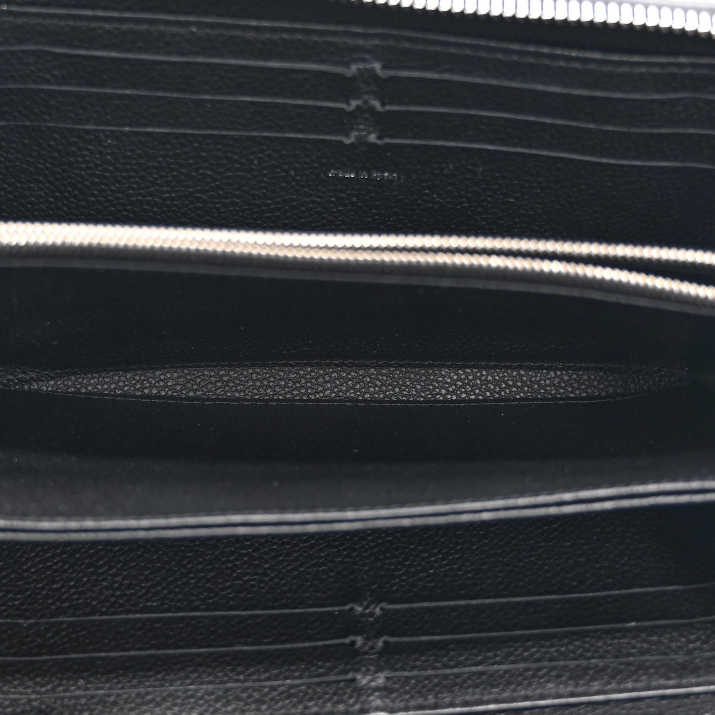 LV X YK Empreinte Zippy Wallet Black White