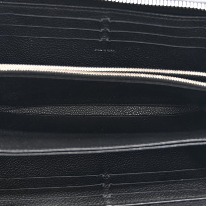 Louis Vuitton LV X YK Empreinte Zippy Wallet Black White 5 of 9