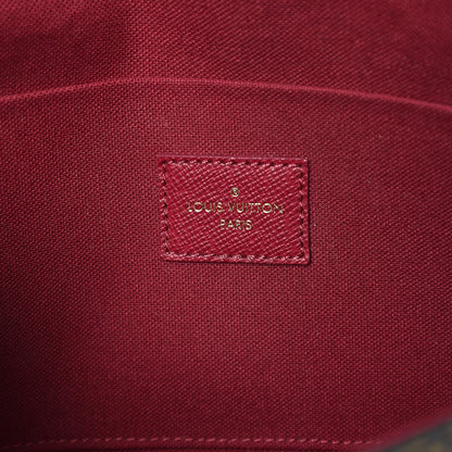 Louis Vuitton Monogram Pochette Felicie Chain Wallet Fuchsia 7 of 11