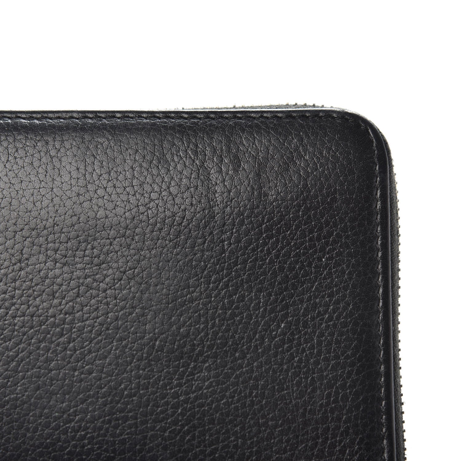 Chanel Grained Calfskin Neo Executive Zip Around Wallet Black 9 of 11