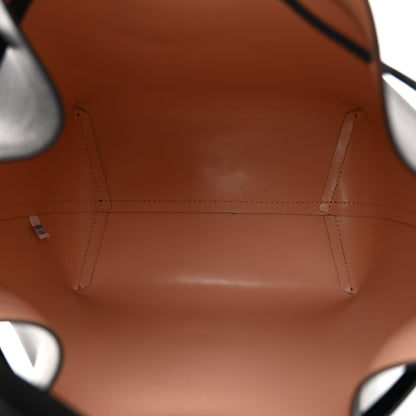 Mansur Gavriel Vegetable Tanned Calfskin Bucket Bag Black Ballerina 6 of 10