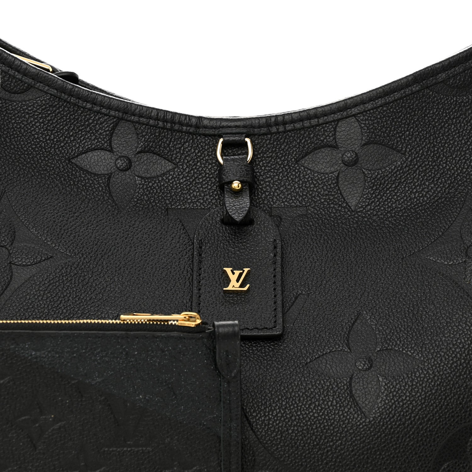 Louis Vuitton Empreinte Monogram Giant CarryAll MM Black 8 of 14