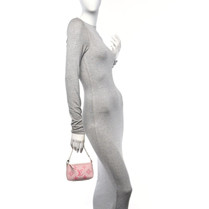 Louis Vuitton Empreinte Monogram Giant By The Pool Mini Pochette Accessories Bouton De Rose 3 of 9