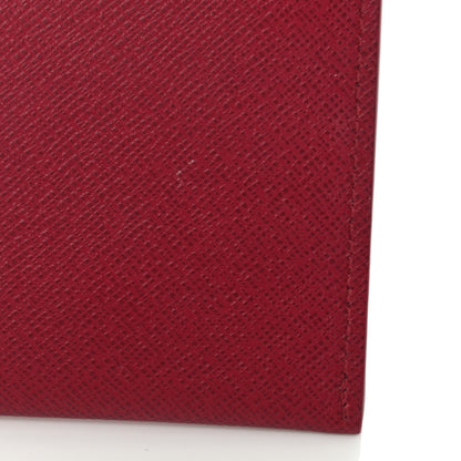 Louis Vuitton Calfskin Felicie Card Holder Insert Fuchsia 9 of 10