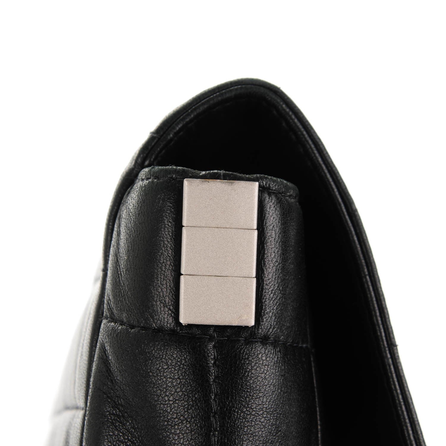 Chanel Lambskin Chocolate Bar Reissue Clutch Black 6 of 10