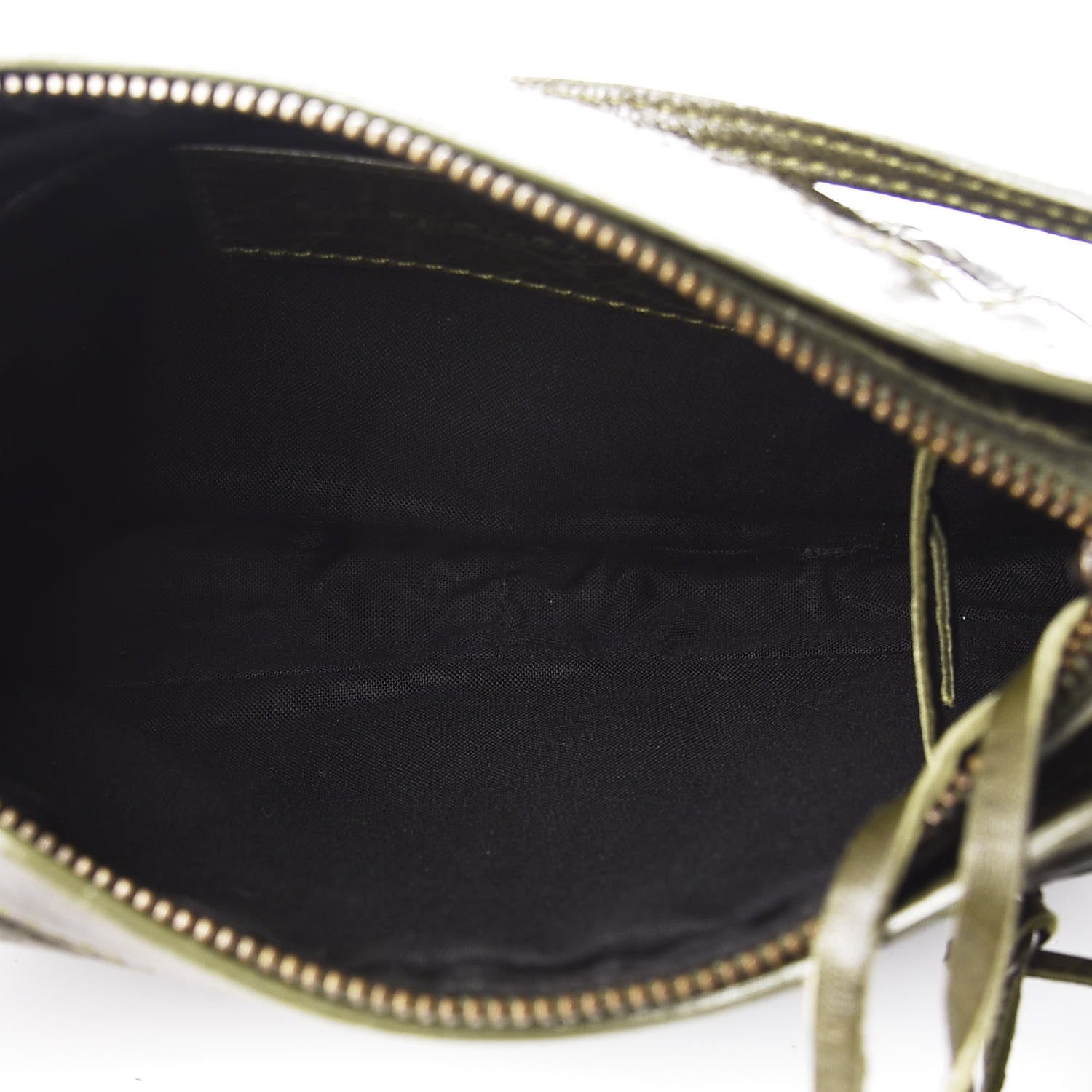 Balenciaga Chevre Classic Hardware Shoulder Bag Olive 4 of 10