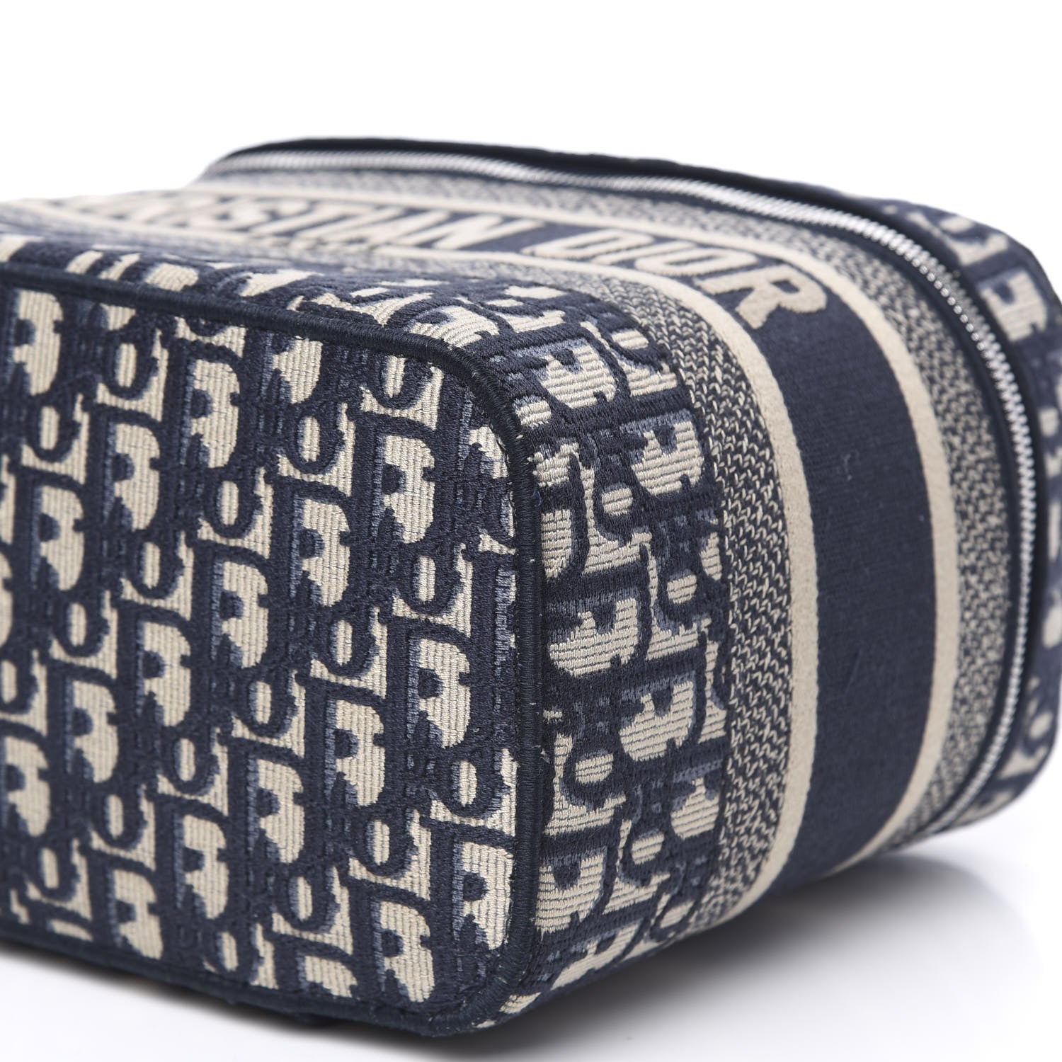 Christian Dior Oblique Diortravel Vanity Case Blue 8 of 10