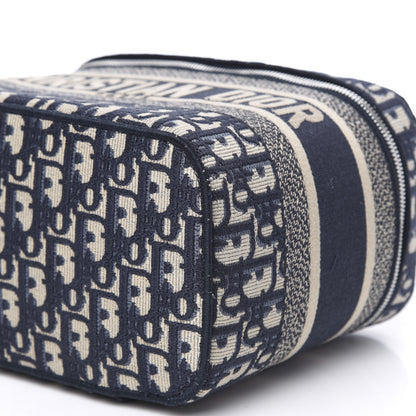 Christian Dior Oblique Diortravel Vanity Case Blue 8 of 10