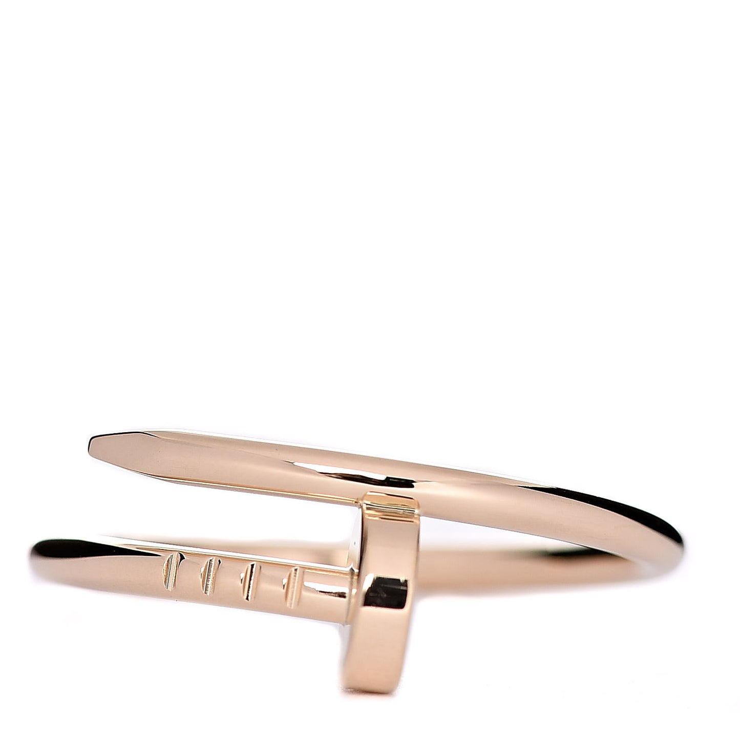 18K Yellow Gold Small Juste Un Clou Ring 56 7.5