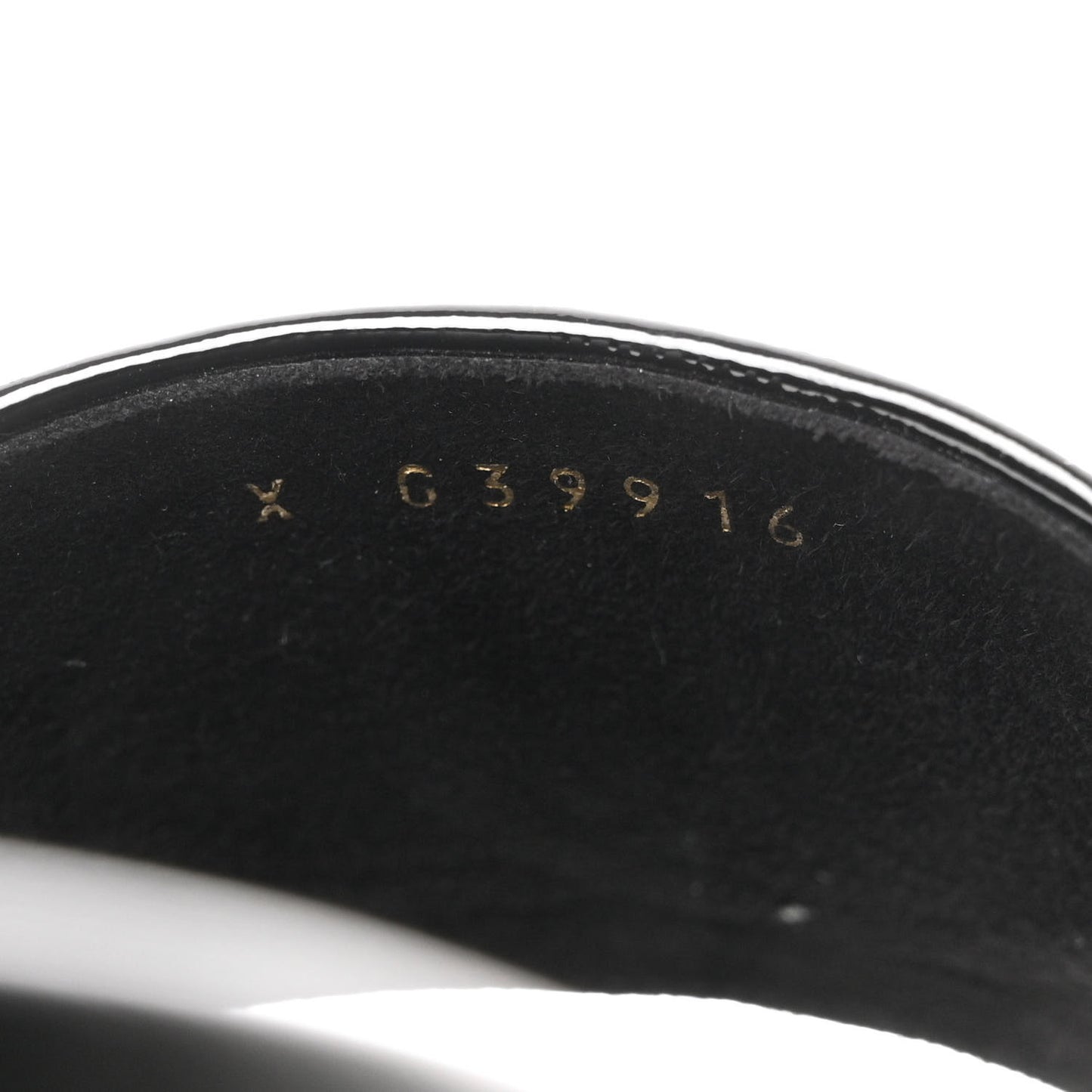 Mesh Patent Calfskin CC Mules 40 Black