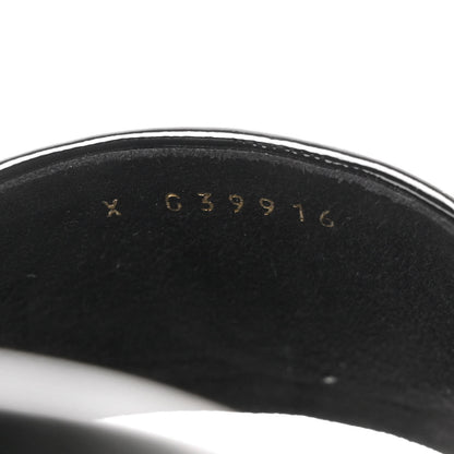 Chanel Mesh Patent Calfskin CC Mules 40 Black 8 of 9