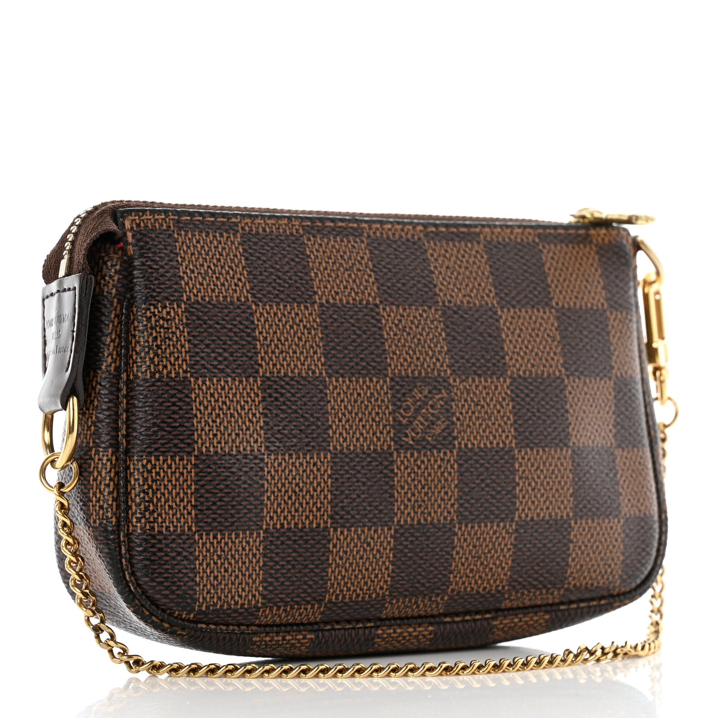 LOUIS VUITTON Damier Ebene Mini Pochette Accessories