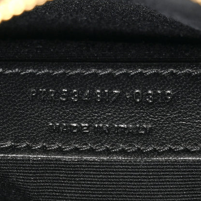 Saint Laurent Calfskin Matelasse Monogram Lou Belt Bag Black 6 of 9