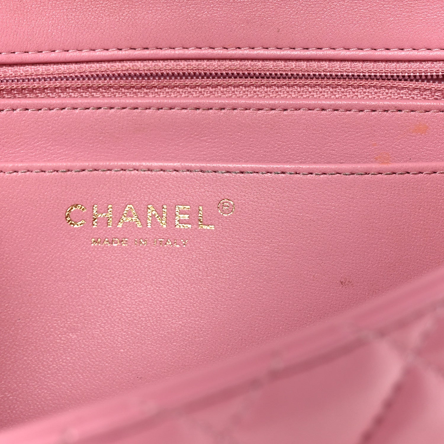 Chanel Lambskin Quilted Mini Strass On Top Flap Pink 6 of 13