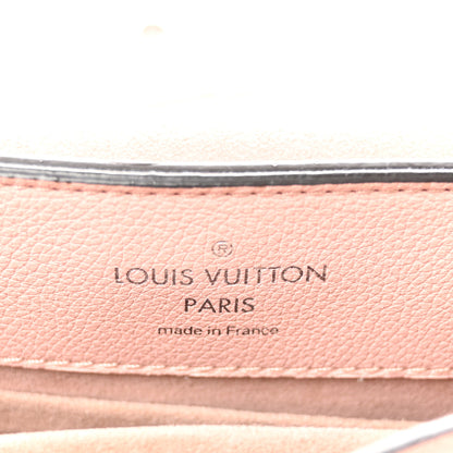 Louis Vuitton Soft Calfskin Embroidered Lockme Ever BB Rose Pink Snow White Black 6 of 11