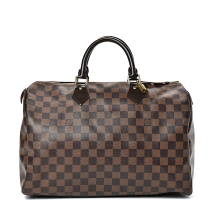Louis Vuitton Damier Ebene Speedy 35 1 of 13