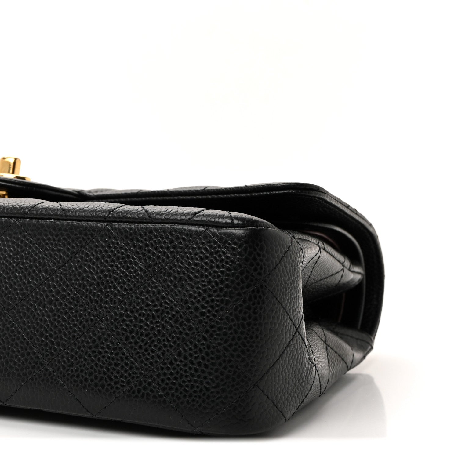 Chanel Caviar Quilted Medium Double Flap Black 10 of 10