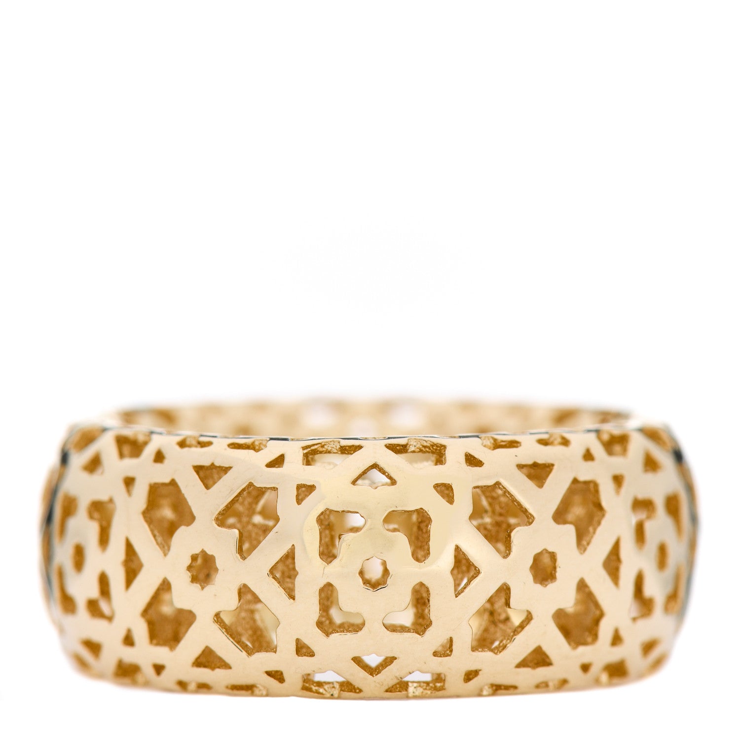 Tiffany 18K Yellow Gold Paloma Picasso Marrakesh Ring 54 7 1 of 3