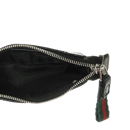 Gucci Imprime Monogram Key Case Black 5 of 6