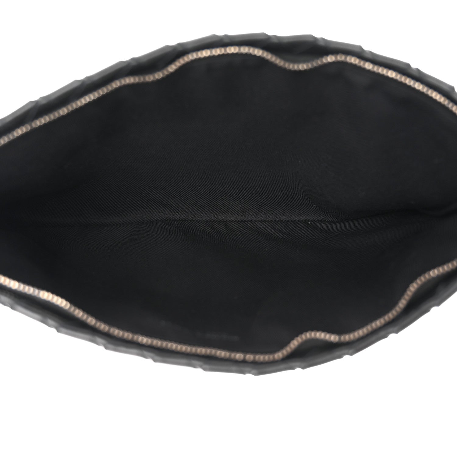 Bottega Veneta Nappa Intrecciato Zip Pouch Black 5 of 7