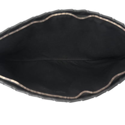 Bottega Veneta Nappa Intrecciato Zip Pouch Black 5 of 7