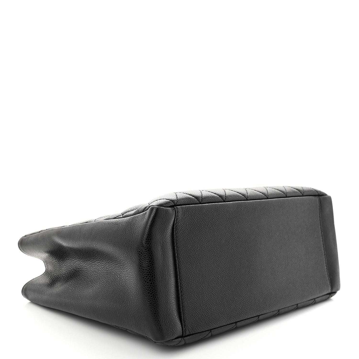 Chanel Caviar Quilted Grand Shopping Tote GST Black 4 of 10