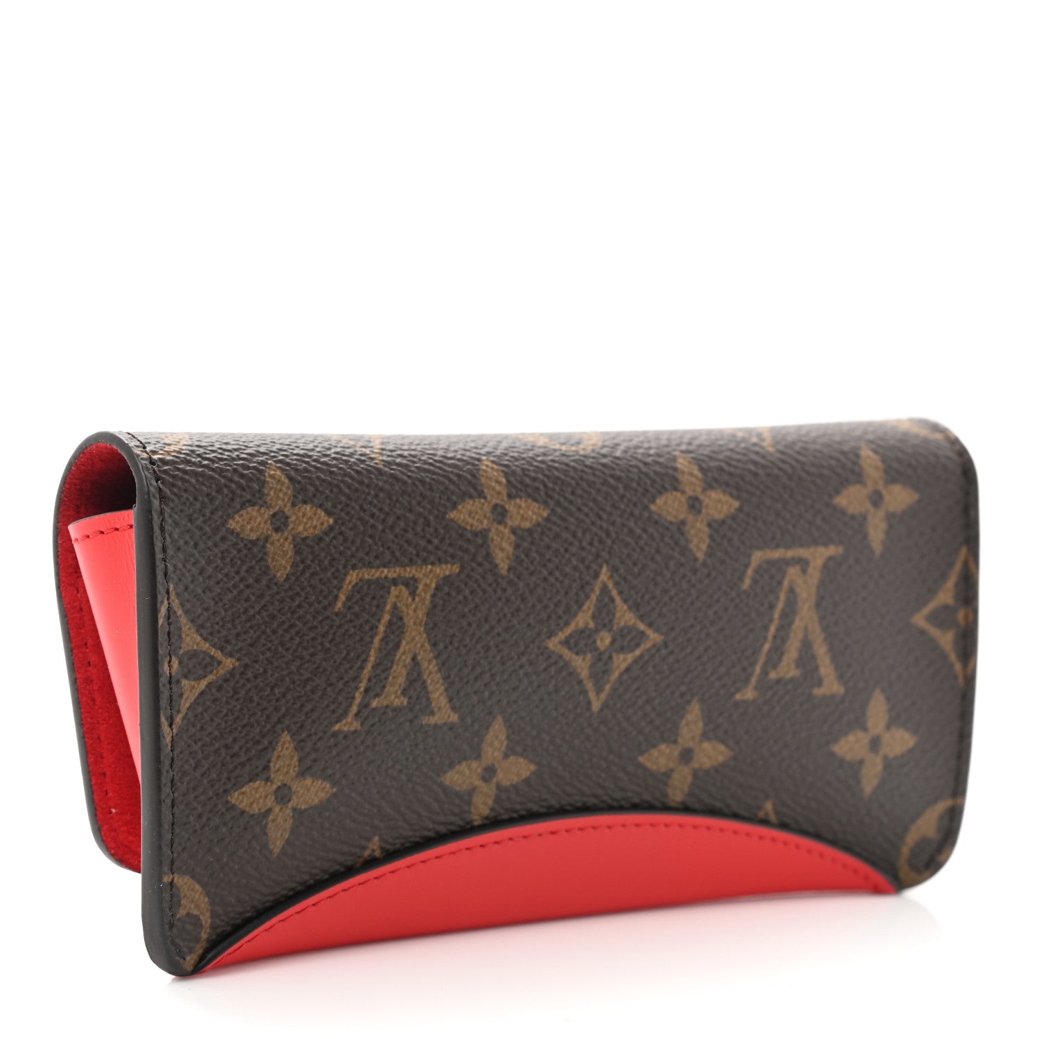 Louis Vuitton Monogram Woody Sunglass Case Rouge 2 of 6