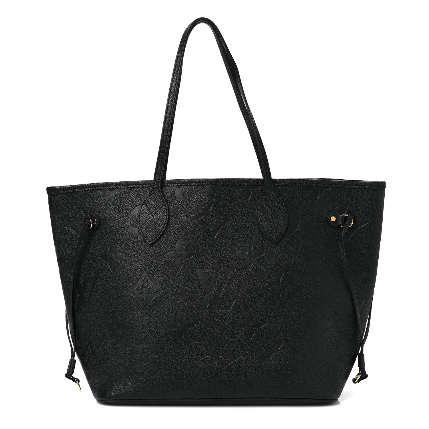 Louis Vuitton Empreinte Monogram Giant Neverfull MM Black 1 of 10
