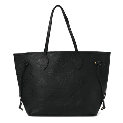 Louis Vuitton Empreinte Monogram Giant Neverfull MM Black 1 of 10