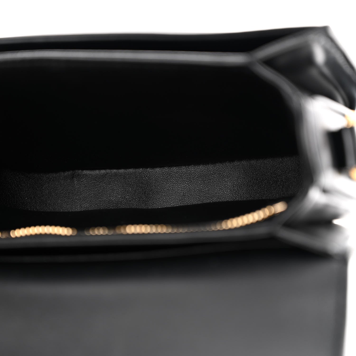 Celine Shiny Calfskin Teen Besace Black 5 of 9