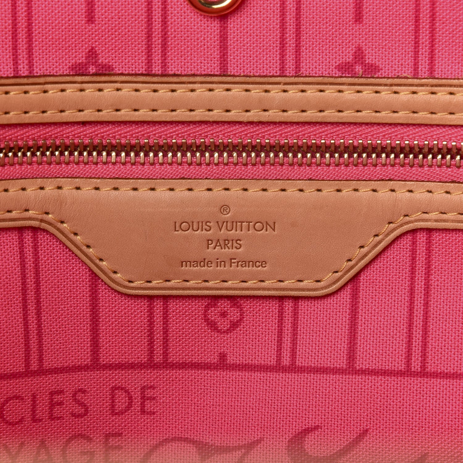 Louis Vuitton Monogram Roses Neverfull MM 6 of 10