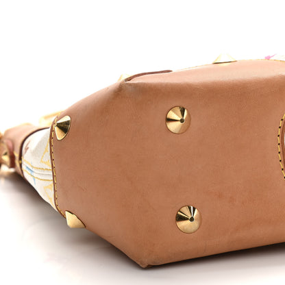 Louis Vuitton Monogram Multicolor Judy MM White 9 of 10