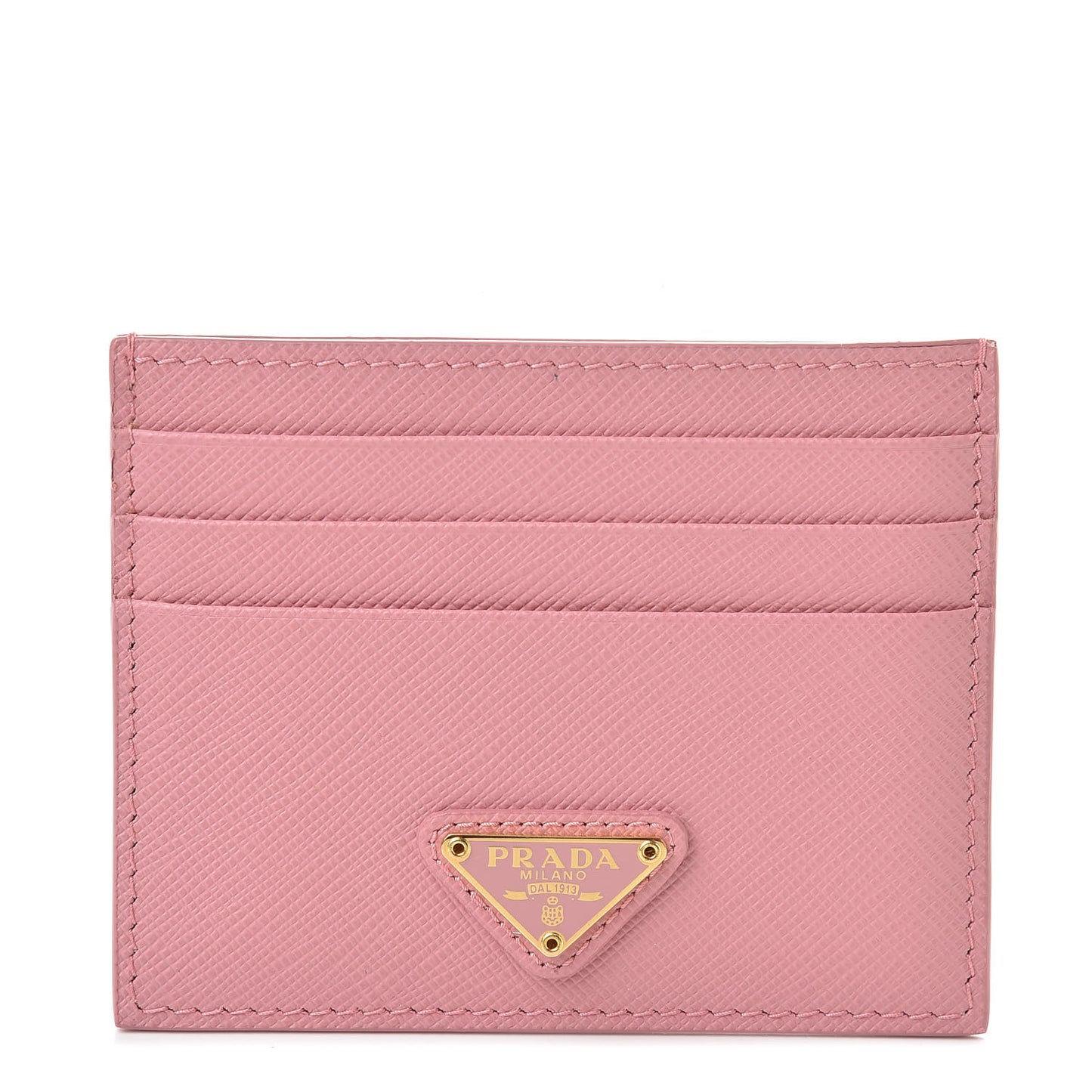 Saffiano Triangle Card Holder Petalo