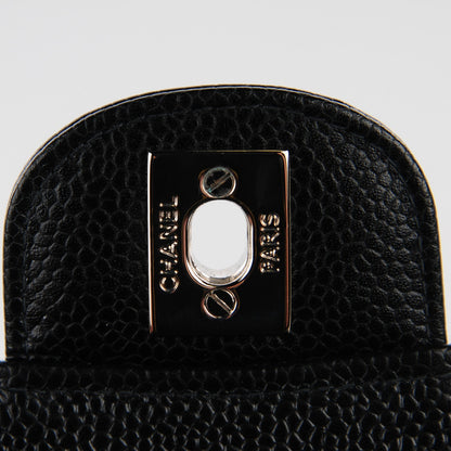 Chanel Caviar Quilted Medium Double Flap Black 5 of 8