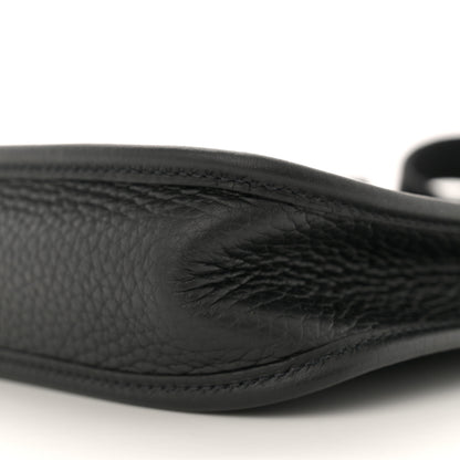 Hermes Taurillon Clemence Evelyne TPM Black 10 of 11