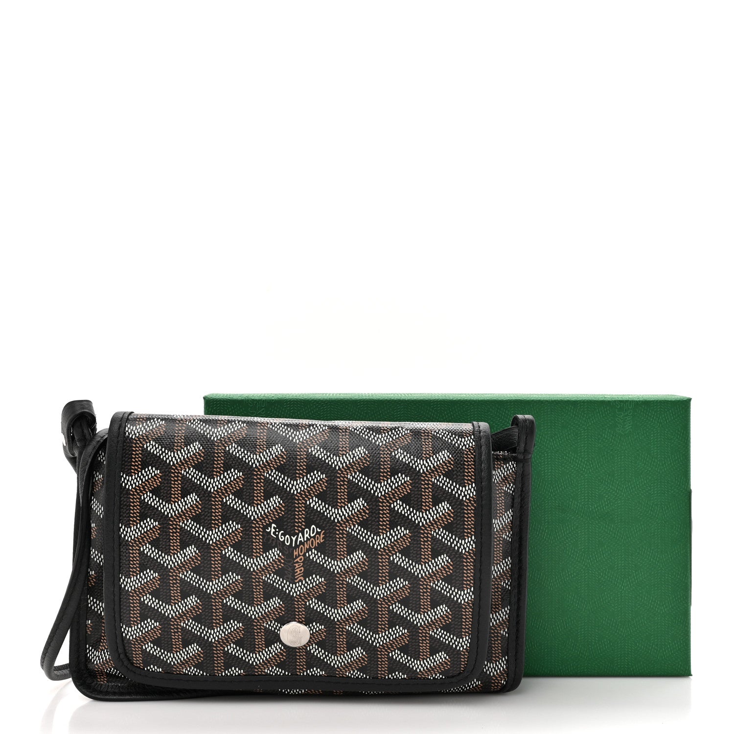 Goyard Goyardine Plumet Wallet Clutch Black 12 of 12