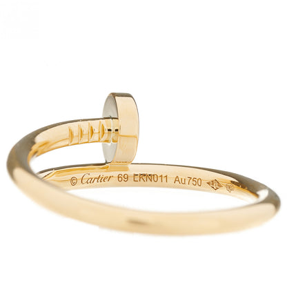 Cartier 18K Yellow Gold Juste Un Clou Ring 69 12.5 4 of 5