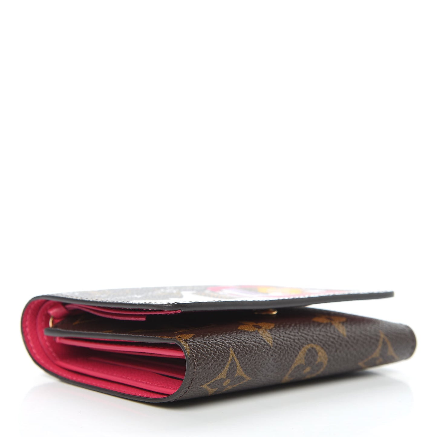 Monogram 2019 Christmas Animation Victorine Wallet Fuchsia