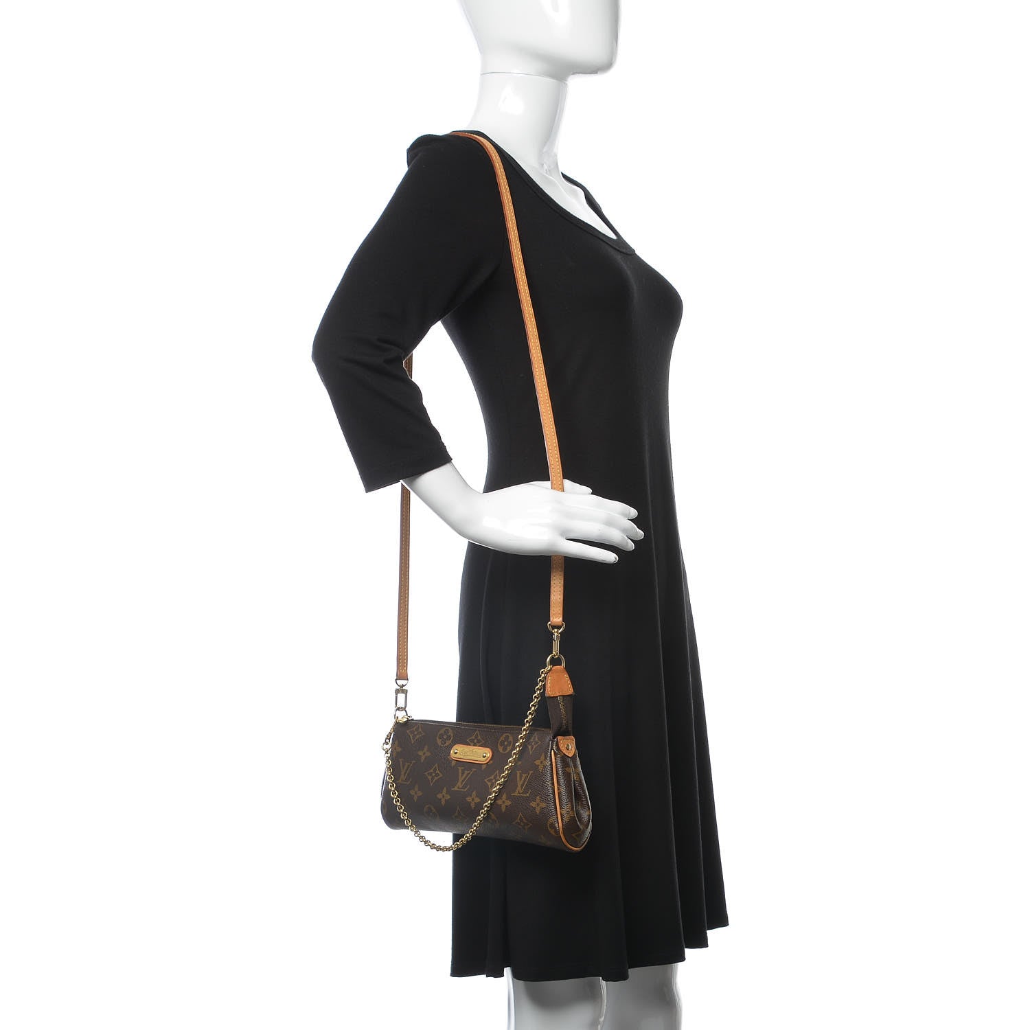 Louis Vuitton Monogram Eva Clutch 2 of 9