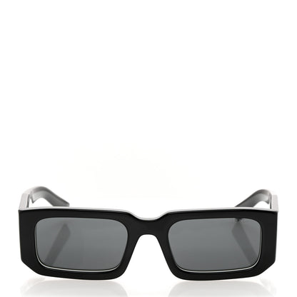Prada Acetate Symbole Sunglasses SPR 06Y Black Black 2 of 8