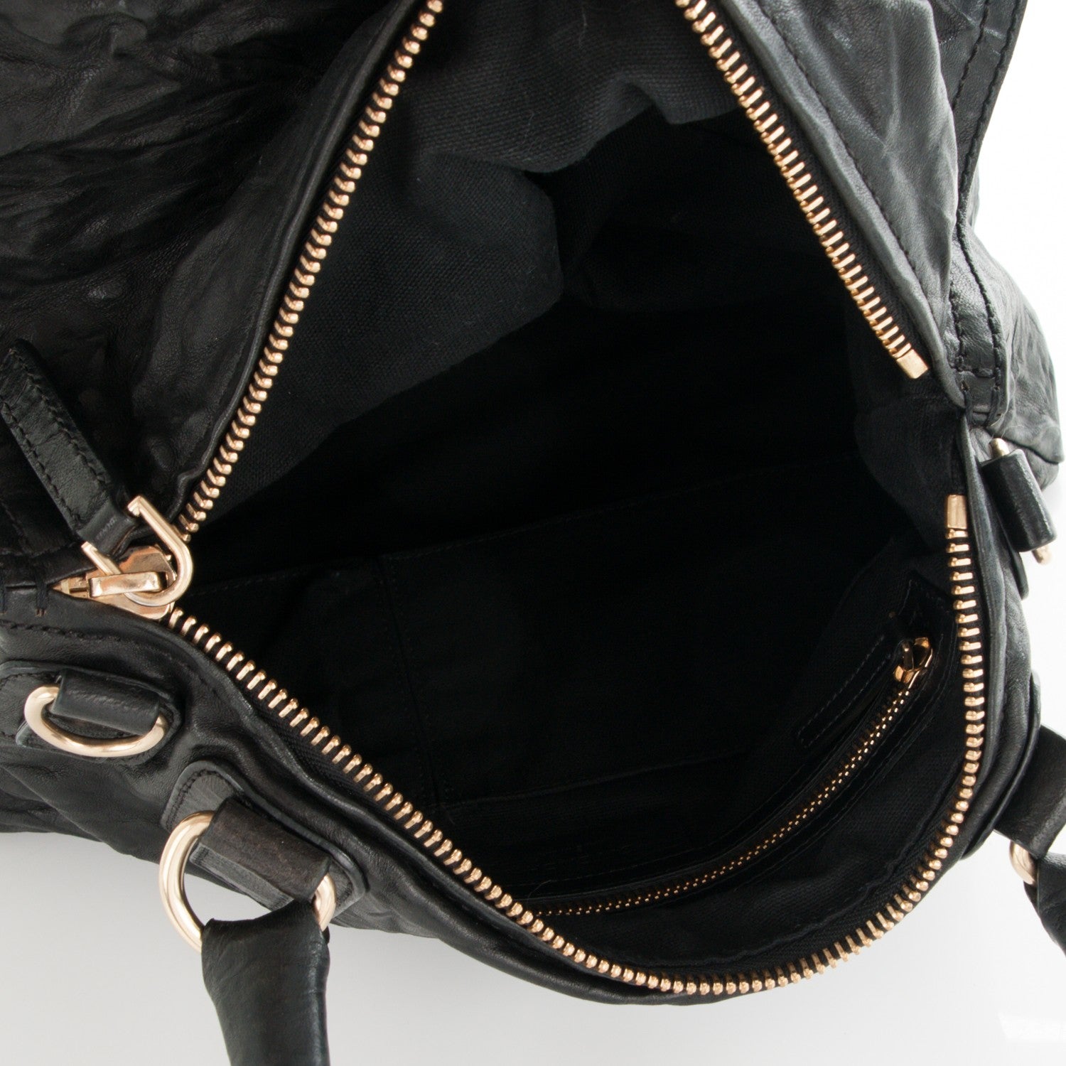 Givenchy Tumbled Sheepskin Medium Pandora Black 4 of 6