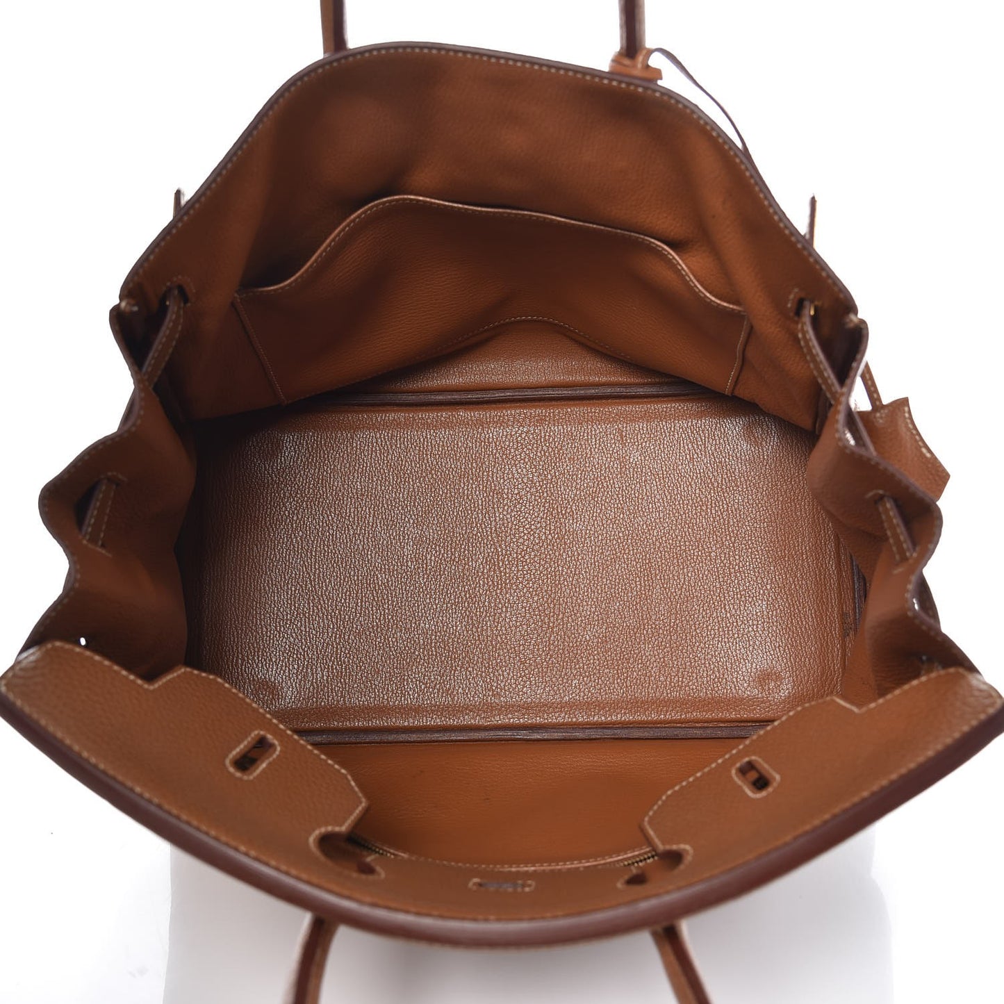 Taurillon Clemence Birkin 35 Gold