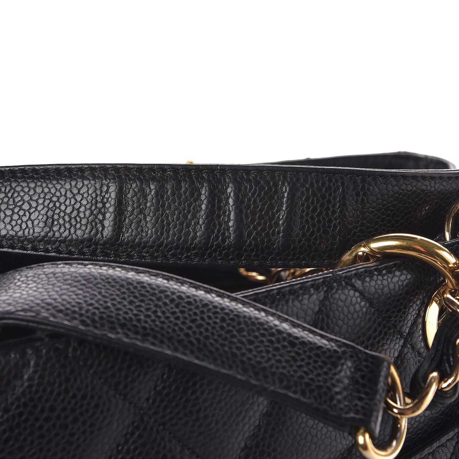 Chanel Caviar Quilted Grand Shopping Tote GST Black 11 of 15