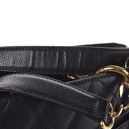 Chanel Caviar Quilted Grand Shopping Tote GST Black 11 of 15
