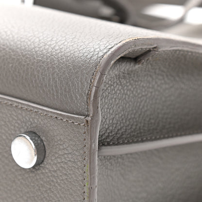 Saint Laurent Grained Calfskin Small Sac De Jour Grey 10 of 12