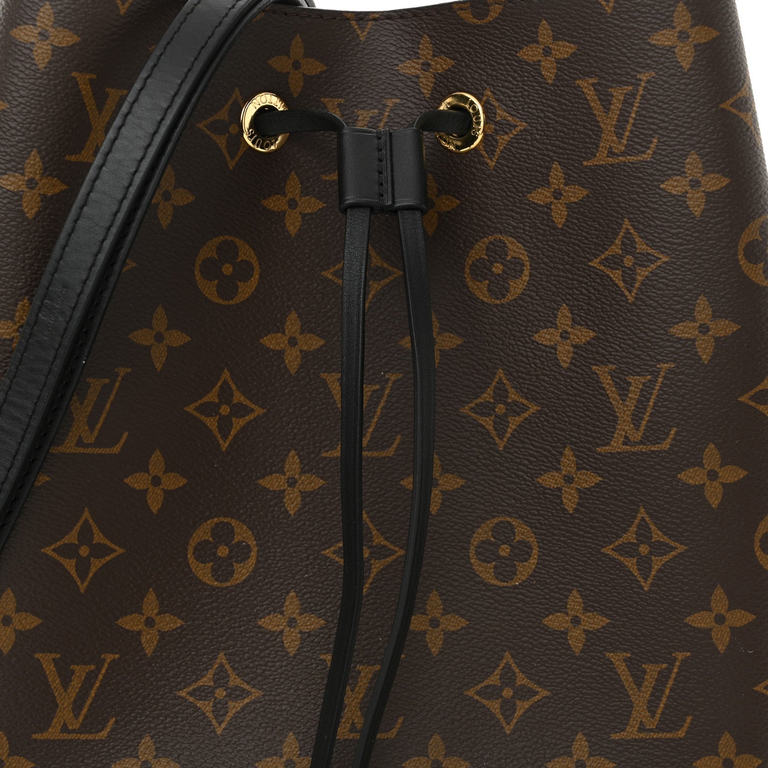 Louis Vuitton Monogram Neonoe MM Black 7 of 10