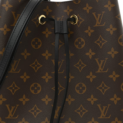 Louis Vuitton Monogram Neonoe MM Black 7 of 10